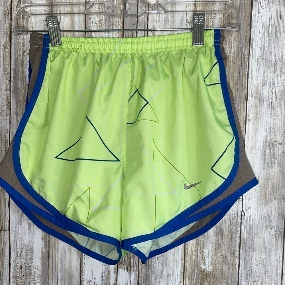 Nike Green Tempo Track Shorts - Picture 1 of 5